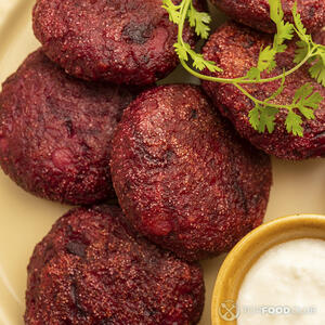 Свекольные котлеты