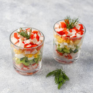 Салат готов.