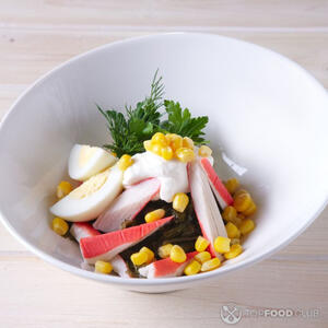 Салат готов.