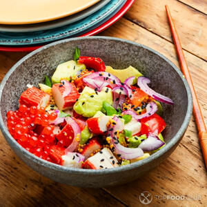 Салат готов.