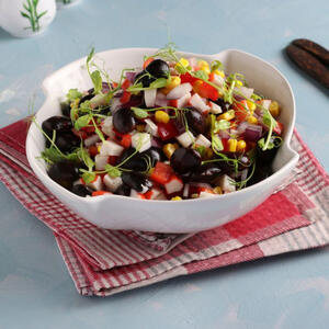 Салат готов.