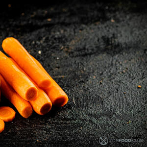 чищеная морковь