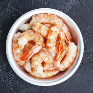 Очищенные креветки