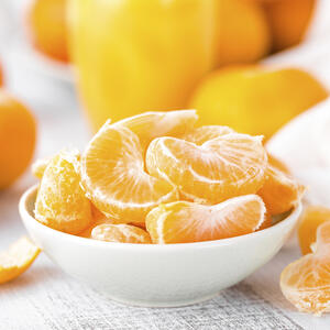 Дольки мандарина
