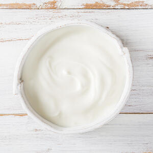 натуральный йогурт