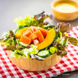 Салат готов.