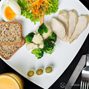 сервируем блюдо