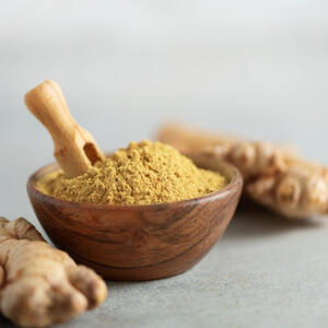 Сушеный имбирь.