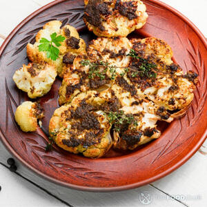 Капуста на мангале.