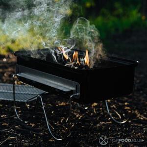 Мангал готов.