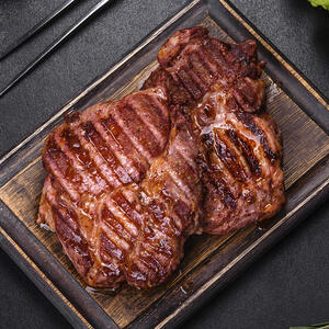 готовый стейк