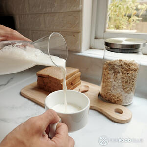 добавляем сливки