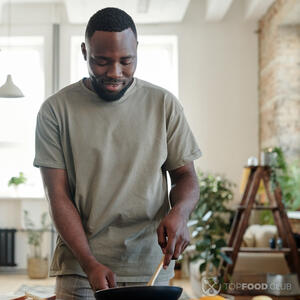 обжариваем