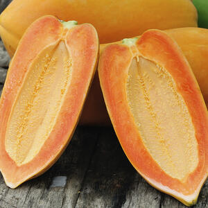 очищенная папайя