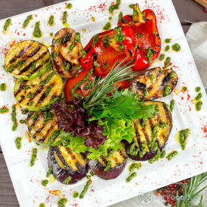 Овощи в апельсиновым соку.