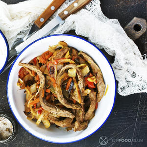 Вареная говядина