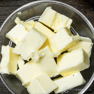 сливочное масло кубиками