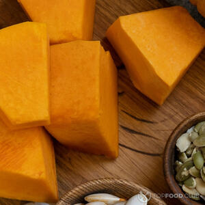 нарезанная тыква