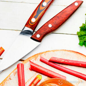 режем ревень