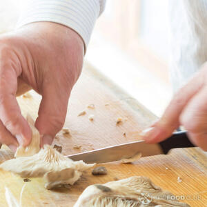 режем вешенки