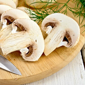 нарезанные грибы