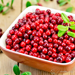 Моем бруснику