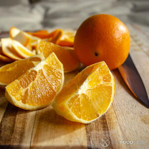 Нарезаем апельсин