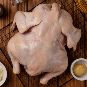 Моем курицу