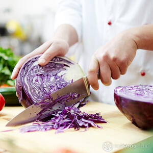 Шинкуем красную капусту
