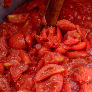 Жарим помидоры