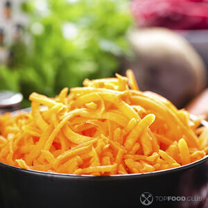 тёртая морковь