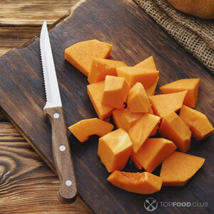 нарезанная тыква