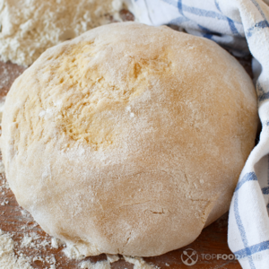 Тесто в полотенце