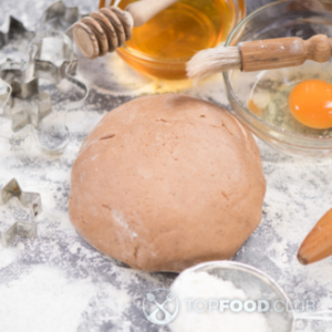 Готовое пряничное тесто