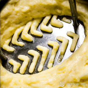 Перемешать пюре