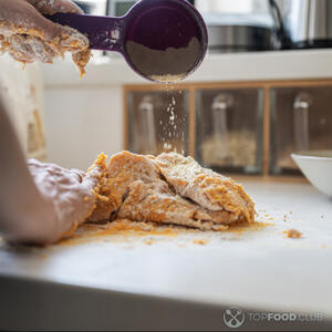 Замесить картофельное тесто