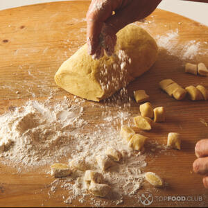 Готовое картофельное тесто