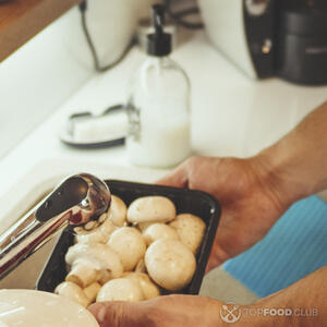 моет шампиньоны