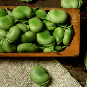 очищенные бобы