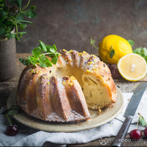 Готовый кекс