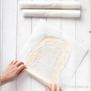 Тесто фило в пергаменте можно заморозить