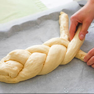 хала из дрожжевого теста