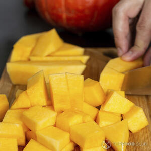 тыква кубиком