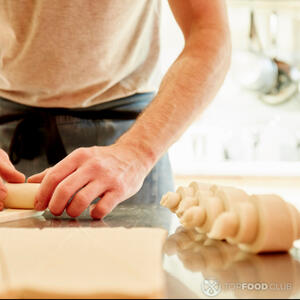 разделка круассанов