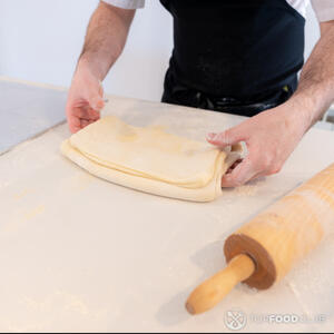 закатка из 3-х слоев теста