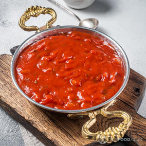 с протертых помидоров слить сок