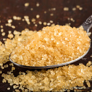 посыпать коричневым сахаром