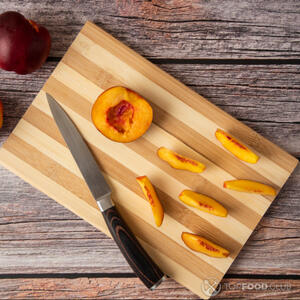 нарезать персики