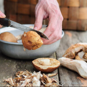 почистить грибы