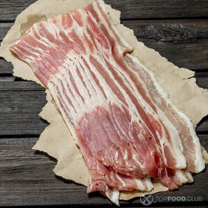 сырой бекон